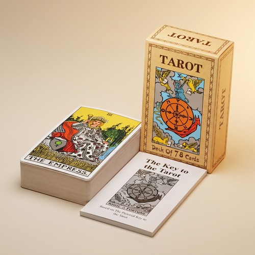 Tarot cards with 100 page - cards,