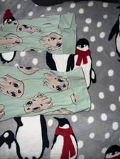 Green Groot Guardians Of The Galaxy Pyjamas Set Ladies Medium 10/12 cool design 