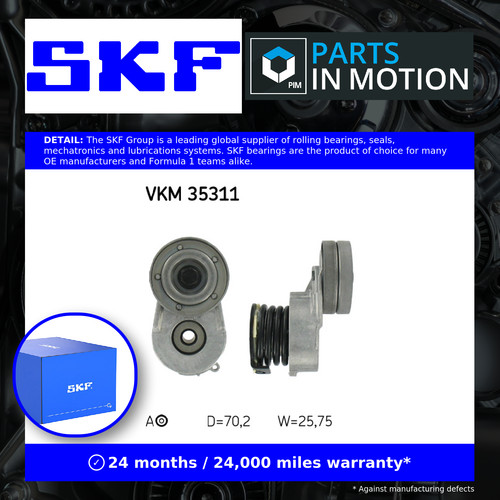 Aux belt tensioner fits - belt,