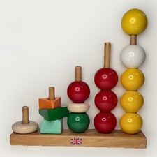 Vintage Escor Wooden Stacking