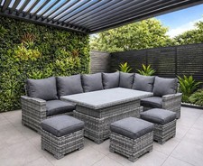 Rattan Corner Garden Furniture
