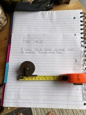 Small Antique Solid Brass Fishing Reel, Circa 1900 Or Earlier