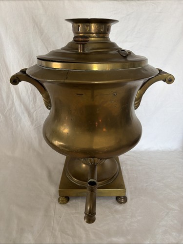 Antique russian tula brass - russian,