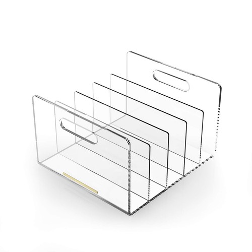 Acrylic file sorter - acrylic, desktop