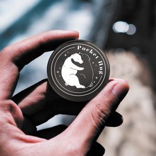 Pocket Bear Hug Metal Coin