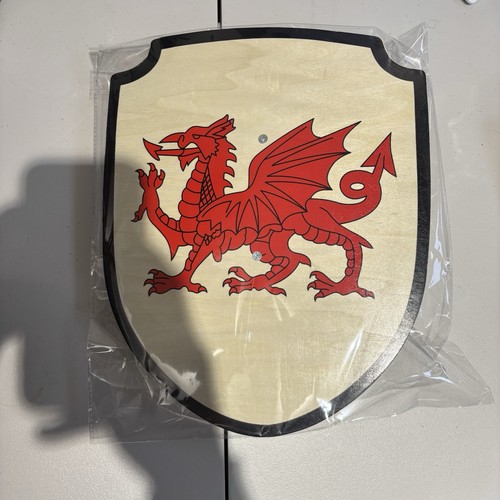Welsh shield wooden - shield,