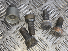 2004-2013 AUDI A3 SET OF ALLOY WHEEL LOCKING WHEEL NUTS BOLTS AND KEY