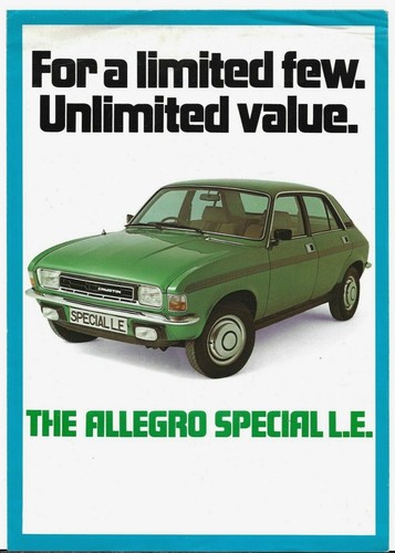 Austin allegro 1500 - 1500, le