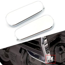 Lower Corner Trim Plugs Chrome For Honda Goldwing GL1500 1988-2000 Motor Pair
