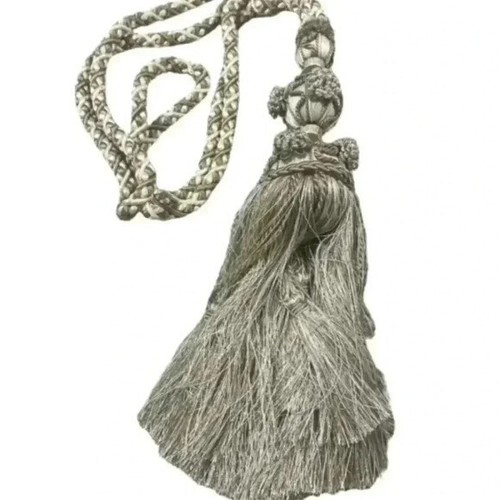 Vtg french tassel beige - french,
