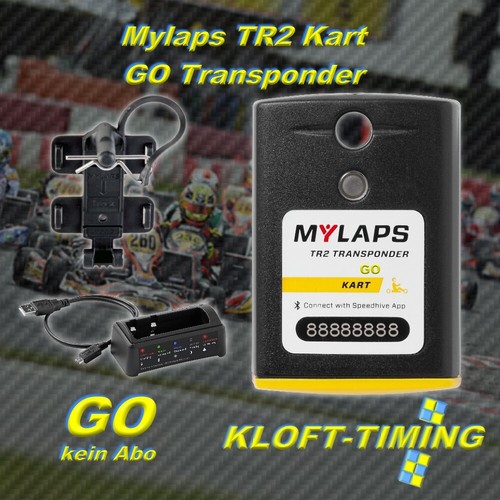 Mylaps tr2 kart transponder - go,