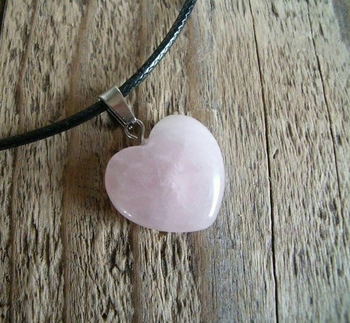 Rose quartz necklace - quartz,
