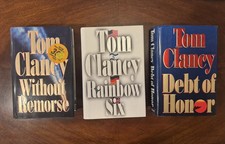 Tom Clancy HC 1st/1st Lot x3
