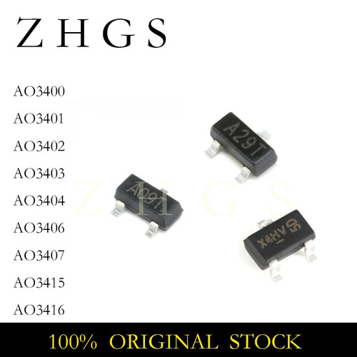 100pcs ao3400 ao3401 - ao3401, ao3402