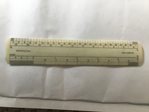 Armstrong scale ruler - scale,