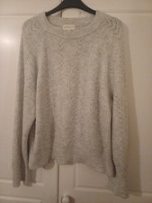Apricot Grey Sparkley Jumper  size 14