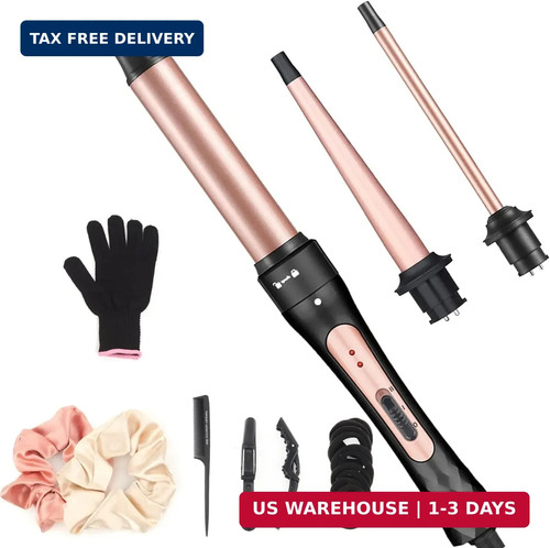 Curling iron wand set - curling,
