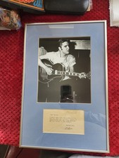 Elvis Presley Hand Signed