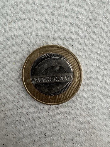 London underground coin - london,