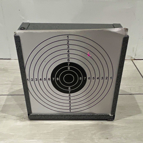 Metal target trap box - target, with