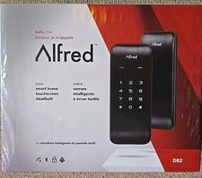 Alfred DB2 Smart Home Touchscreen Deadbolt Lock Black Network Ready New!