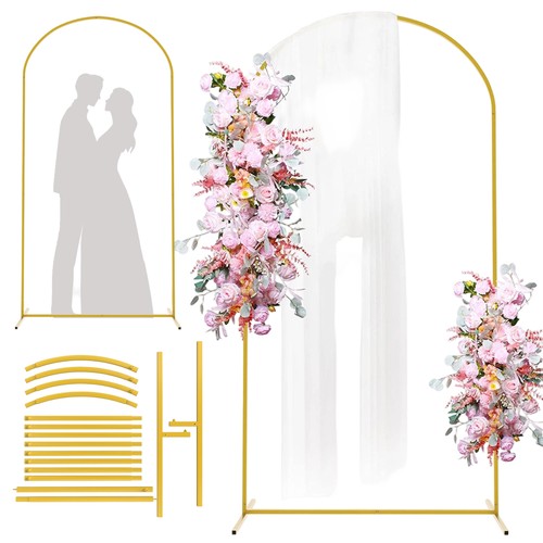 Metal arch backdrop stand - metal,