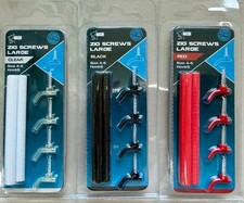 Nash Zig Screws Large Black