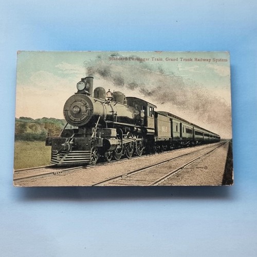 Railway canada postcard - railway,