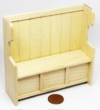 Dolls house settle pew - settle,