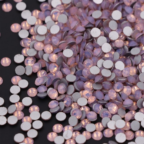Glitter rhinestone crystal - crystal, ab