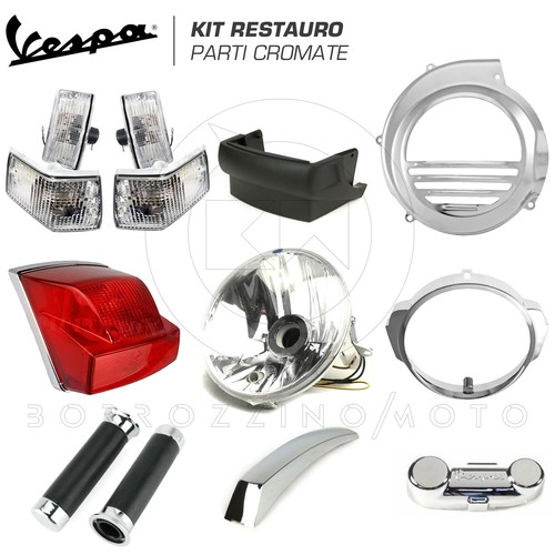 Set restoration chrome - restoration, chrome-plated