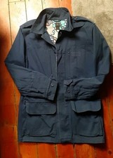 Adidas  Blue  camo   Safety   military   Jacket Mens  Oasis  Indie  Scene  