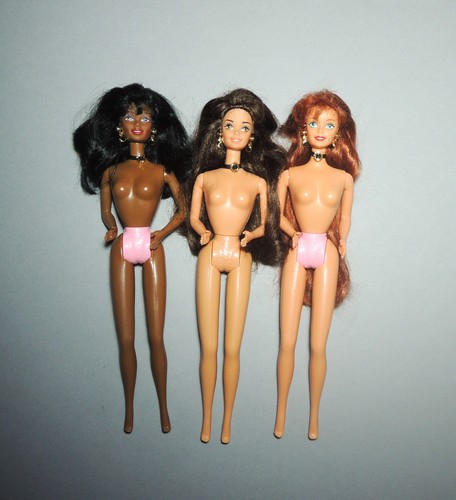 Vintage barbie dolls cut - vintage,