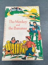 The Monkey and the Bananas - vintage Janet & John illustrated story book No. 21