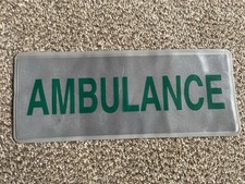 Reflective Emergency Ambulance