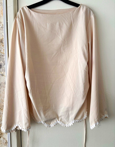 Women beige solid boat - solid,