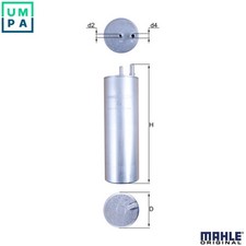 FUEL FILTER KL 229/5 FOR VW