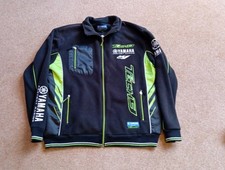 Tech3 Yamaha Factory Racing Licensed Product Fleece Zipped Black/ Green  Size S