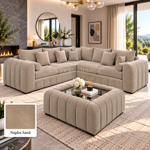 Luxury shape corner - luxury, sofa