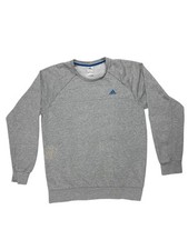 Adidas Grey Retro Jumper Medium