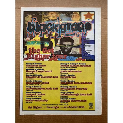 Black grape get higher tour - higher,