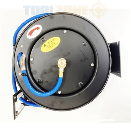 Retractable air hose 50ft - 50ft, on