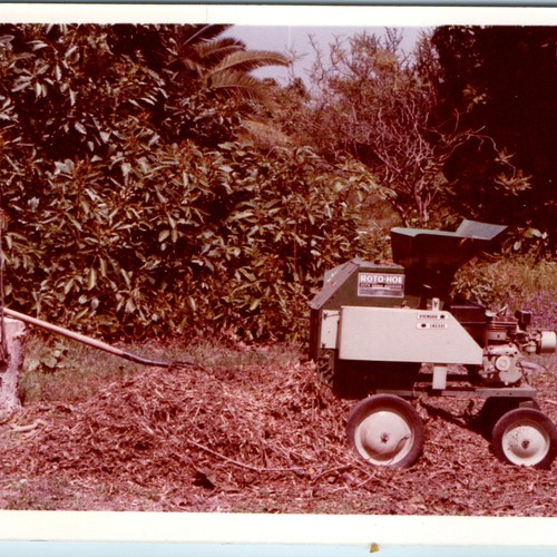 Vintage roto hoe - 'n, shred