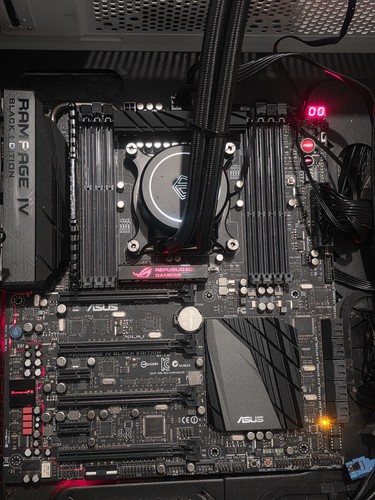 Asus rampage black edition - black,