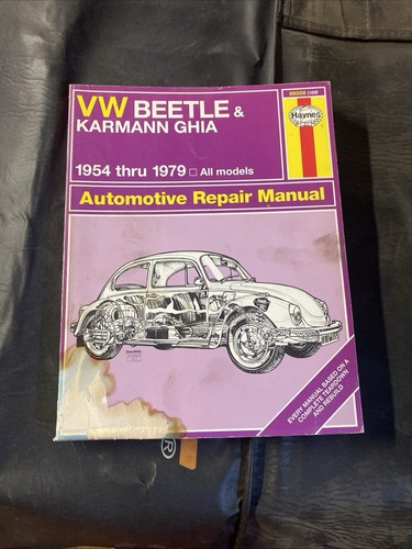 Vintage repair manual - manual, haynes