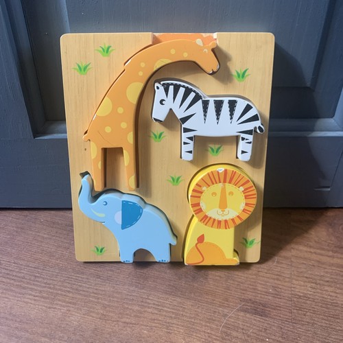 Wooden jungle animals - wooden,