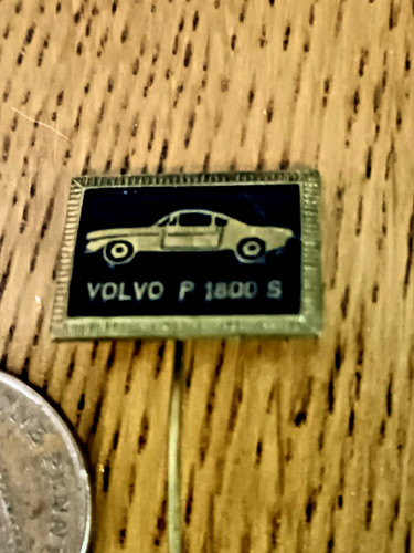 Vintage volvo logo pin - logo, badges