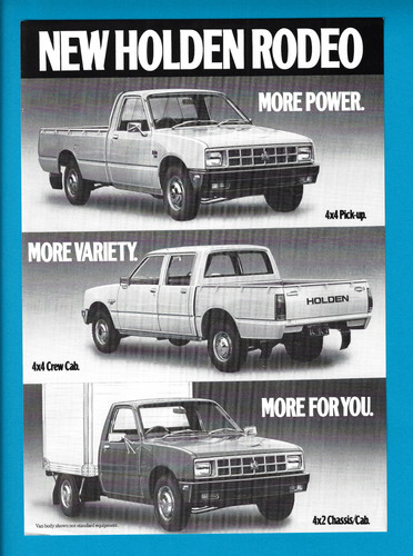 Holden rodeo pick cab - pick-up,