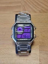 Casio 🟣 PURPLE World Time
