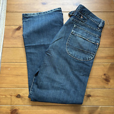 Paul Smith Mens Jeans 30x30 Blue  Distressed Cinch Back